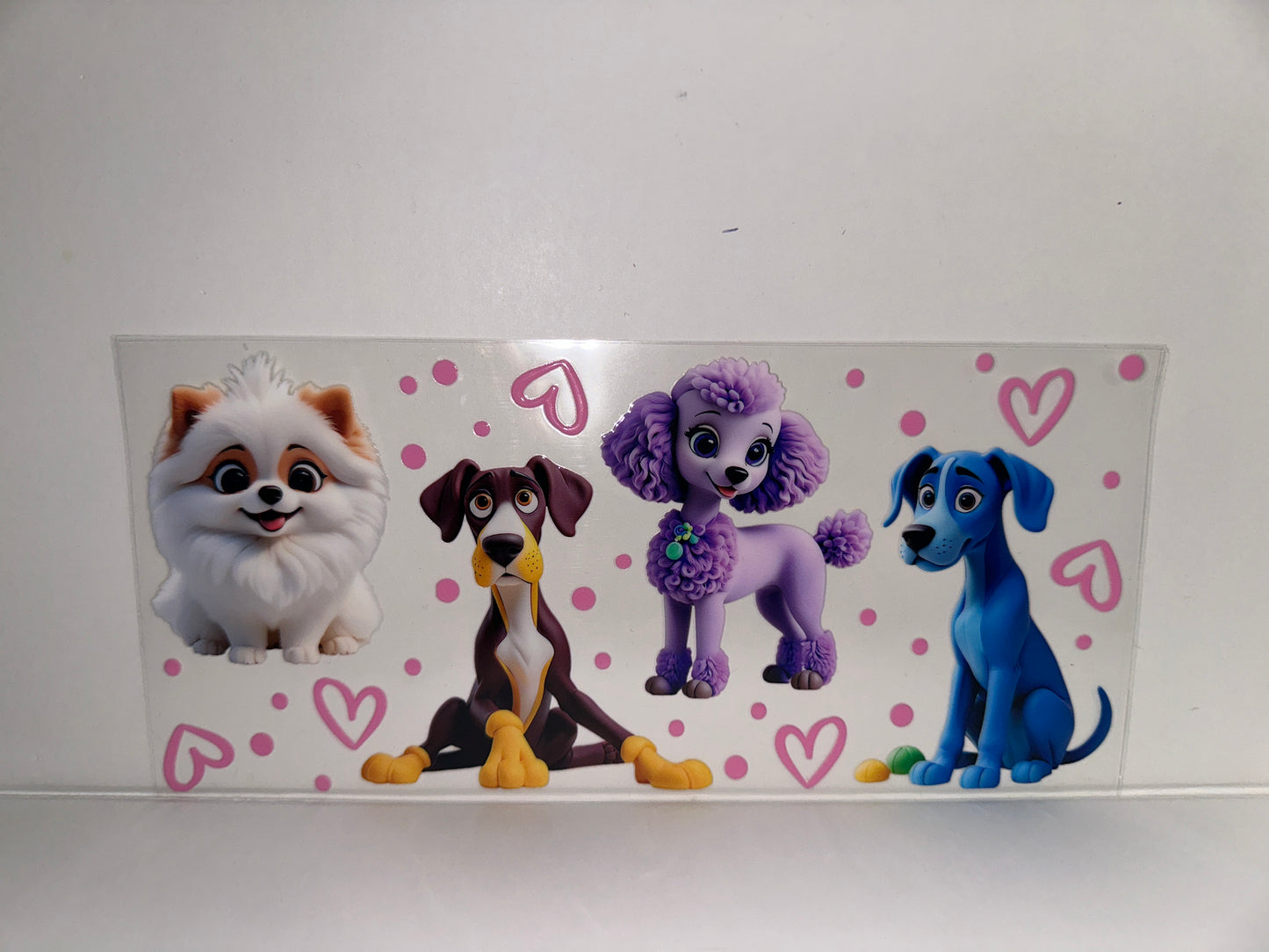 H646 dogs with hearts