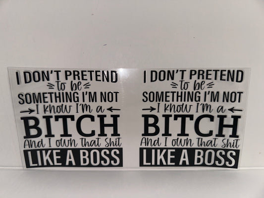 H315 I know I’m a bitch