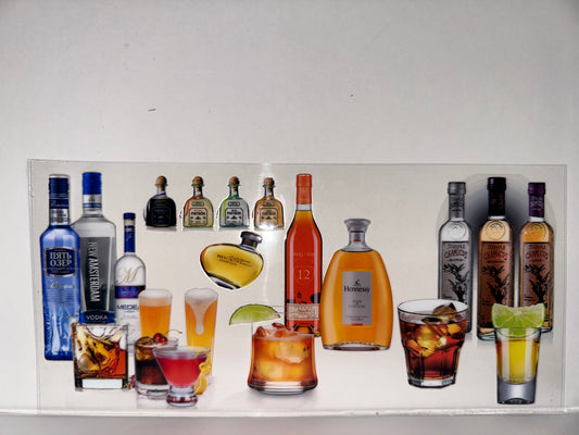 H1145 liquor, tequila, Hennessy vodka