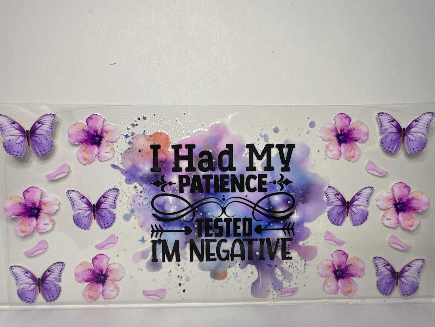 H1189 I had my patience tested I’m negative