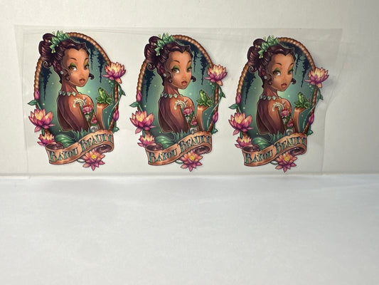 F1 Tattooed Princess Tiana Disney Princess
