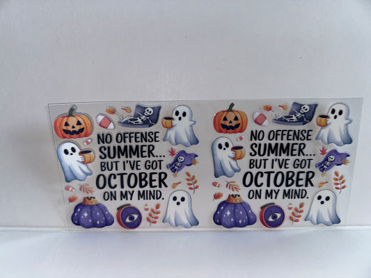 G1038 Halloween no offense summer, but I have October on my mind