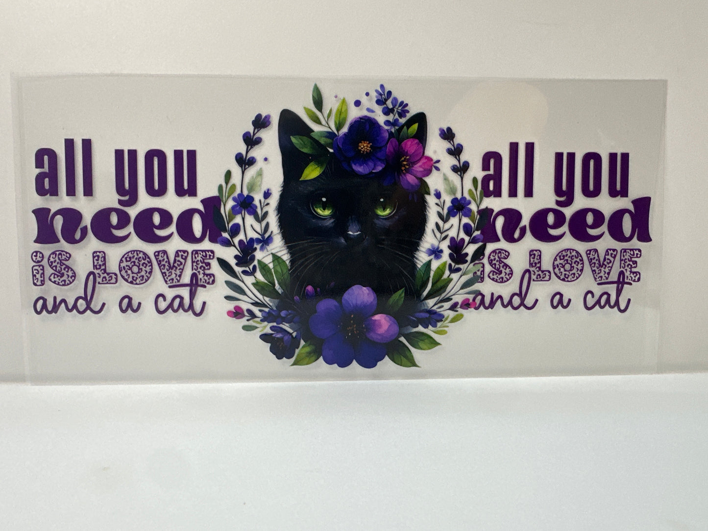 F907 all you need is love and a cat
