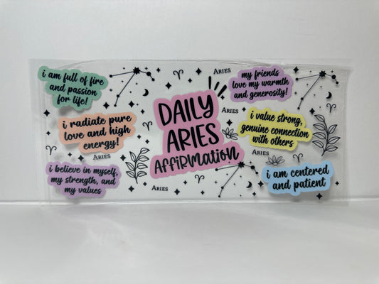 E375 Aries horoscope affirmations