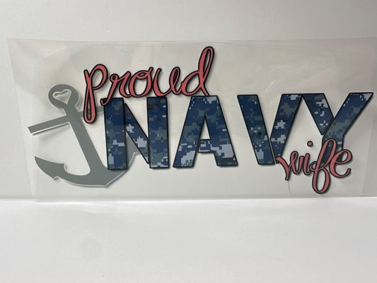 G647 proud navy wife