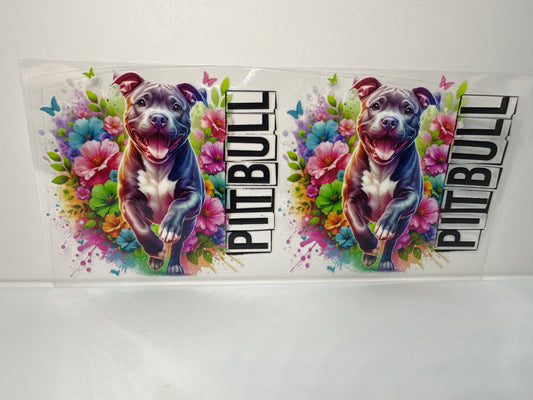 G338 pitbull dog wrap