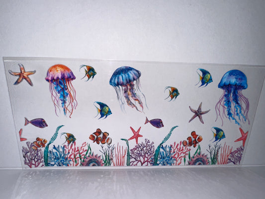 H1990 Jellyfish and fish