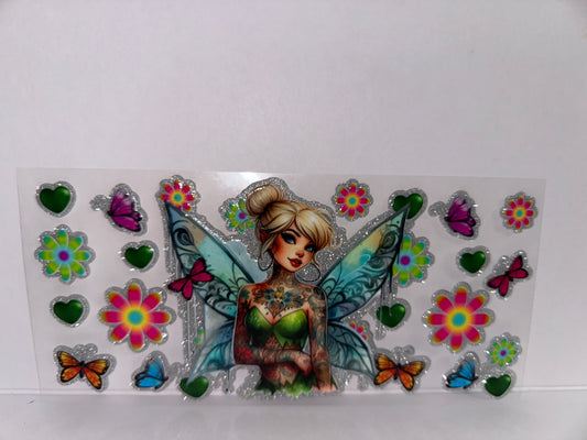 H1949 Glitter Wrap Disney Tinker bell