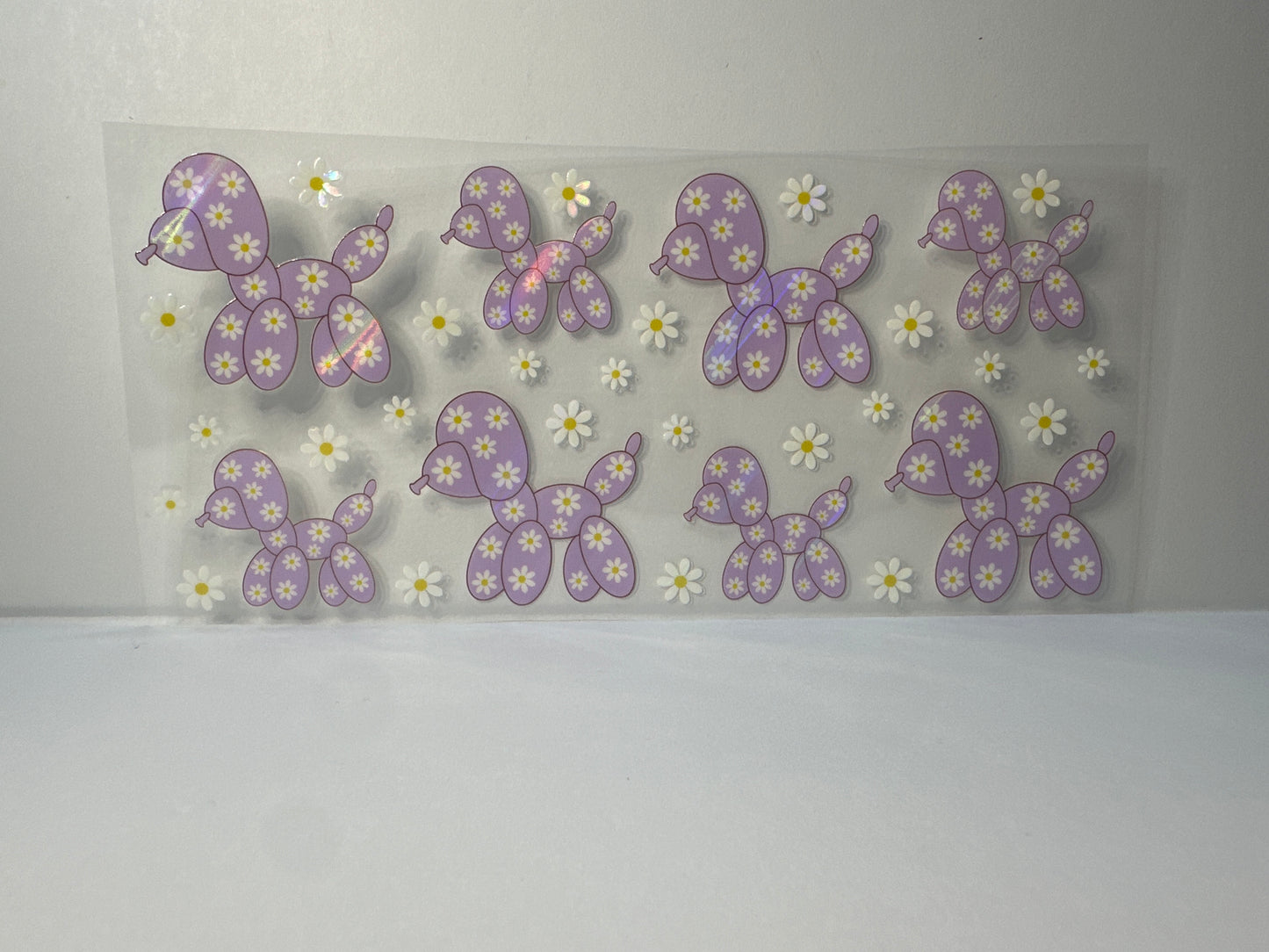 F 97 balloon dog holographic