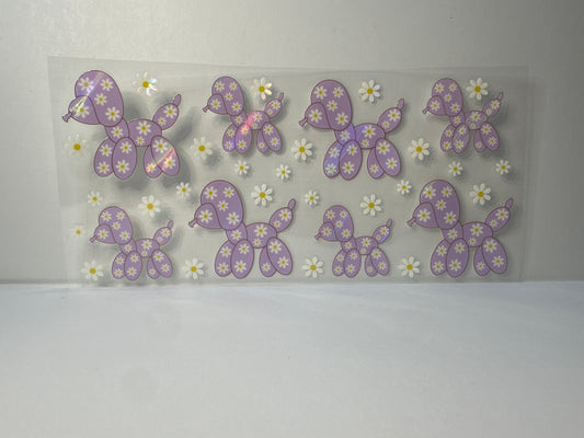 F 97 balloon dog holographic