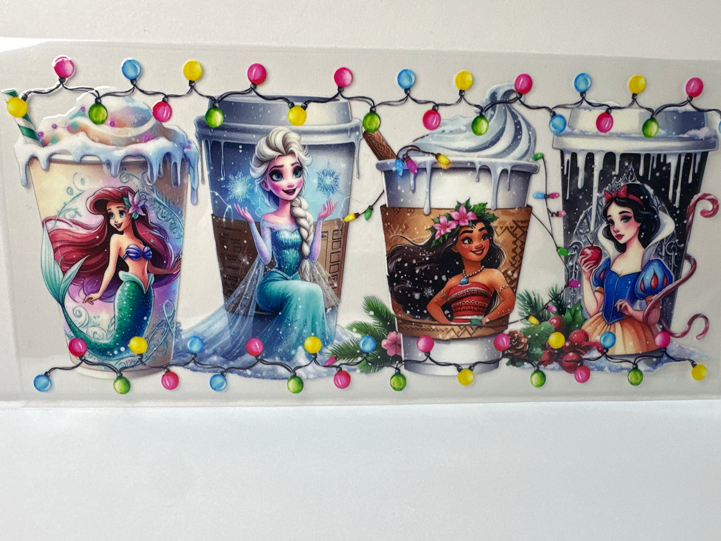 F745 Disney princess Christmas