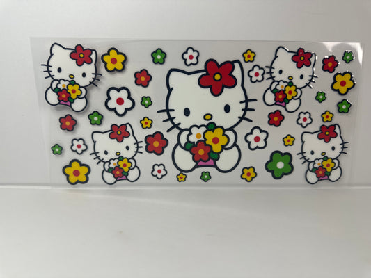 D53 Hello Kitty with Flowers