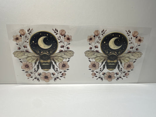 G382 bee with flowers and