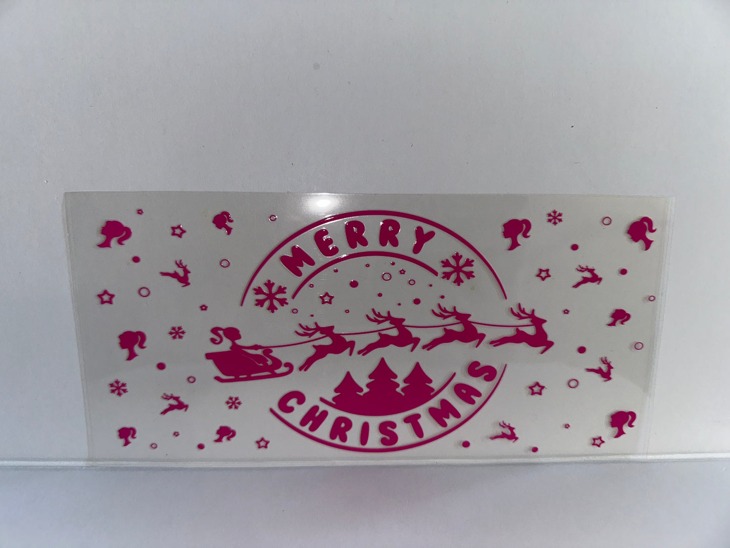 H81 Merry Christmas Pink