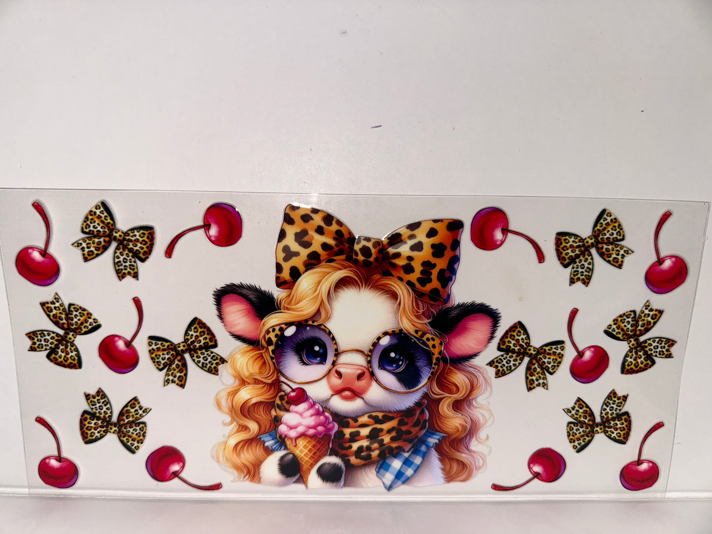 H498 ice cream and cherry cow