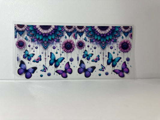 E309 butterflies and flowers