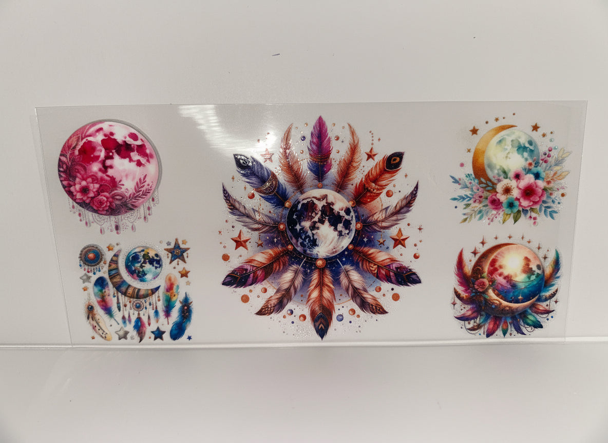 H763 planets with feathers and flowers