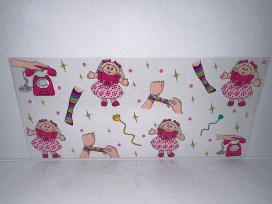 H1860 90s nostalgia Cabbage Patch kids and slap bracelets