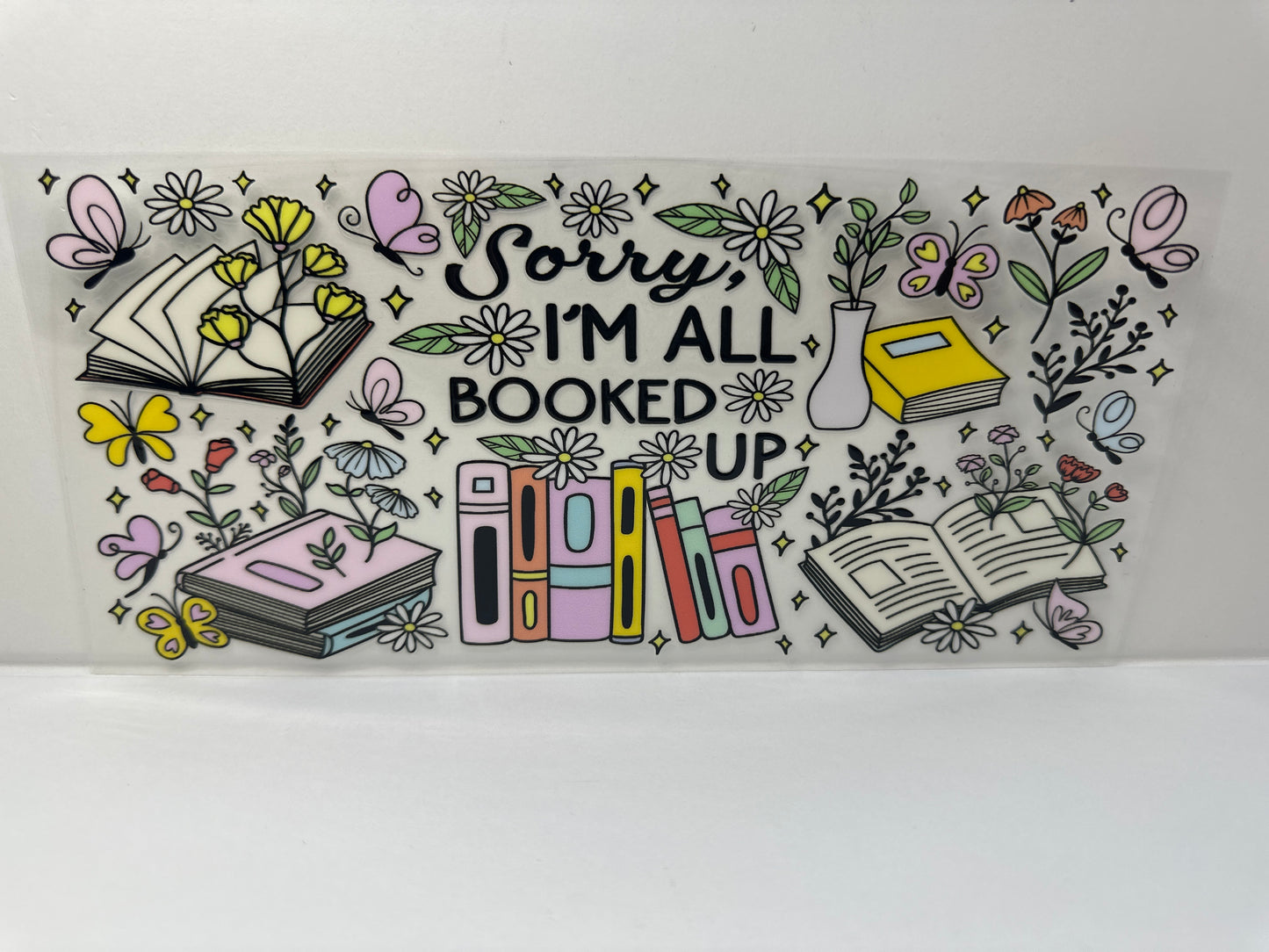 G458 sorry I’m all booked up book club