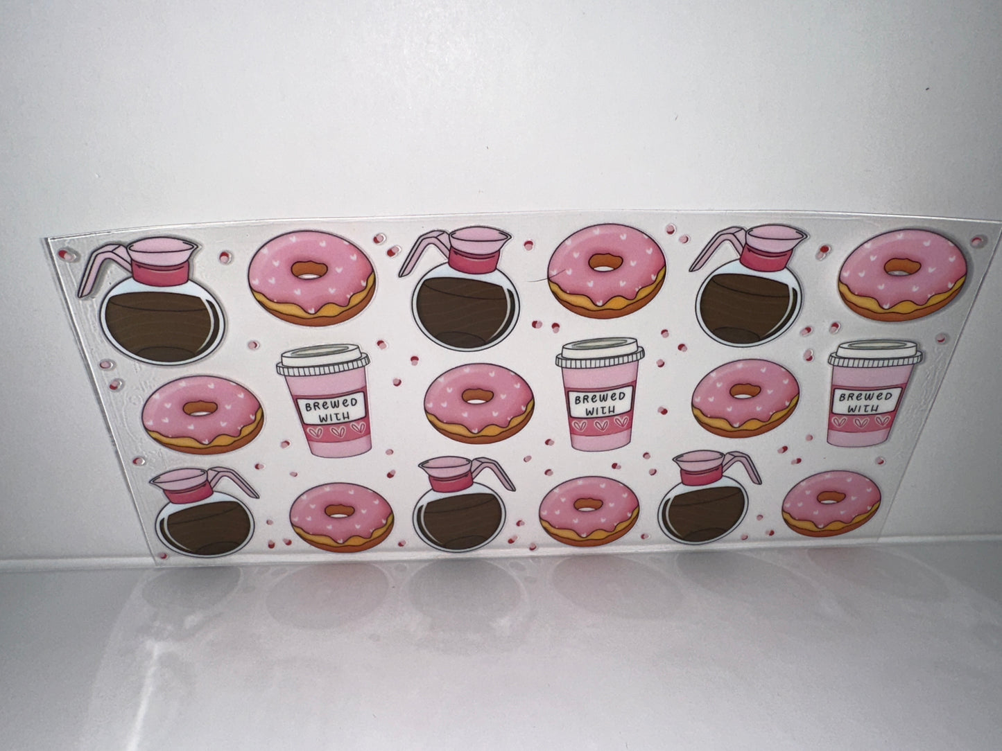 G1058 coffee with donuts brewed with love