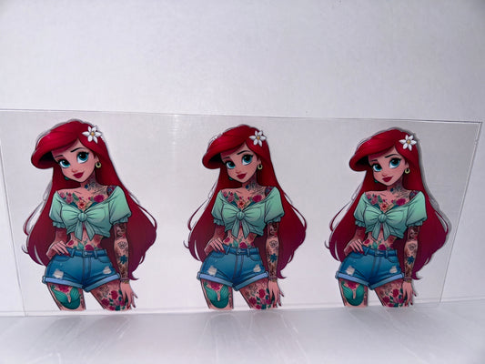H2513 Tattooed Ariel Disney
