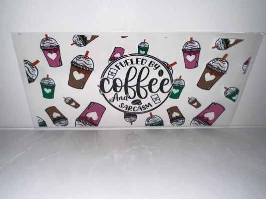 G1065  coffee fueled by iced coffee and sarcasm