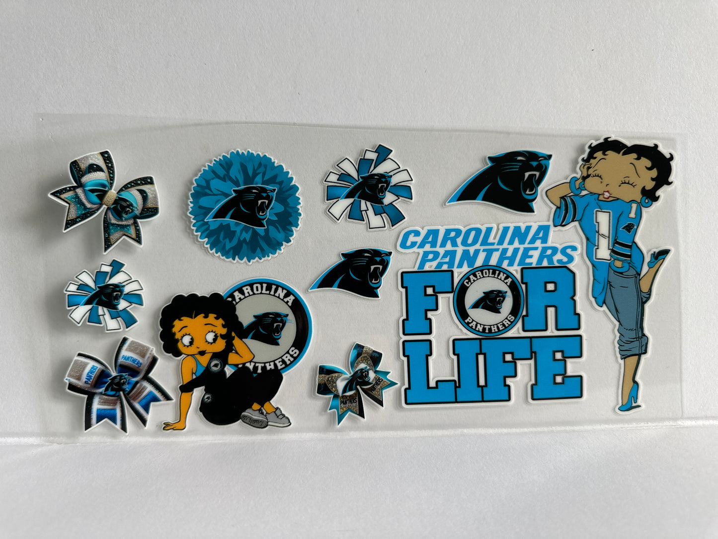 G1289 NFL football panthers Betty Boop