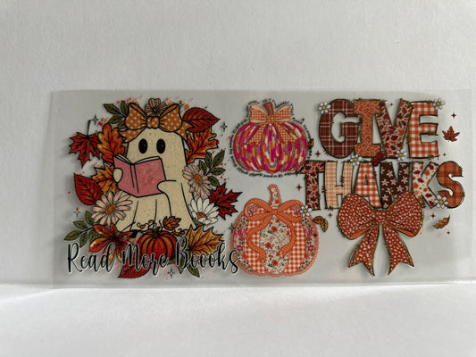 G986 read more boooks give thanks Fall