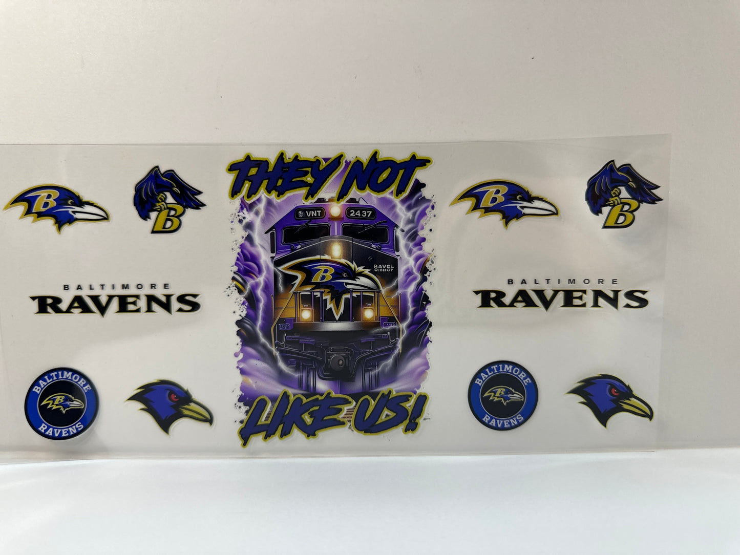 F515 NFL football Baltimore Ravens they not like us