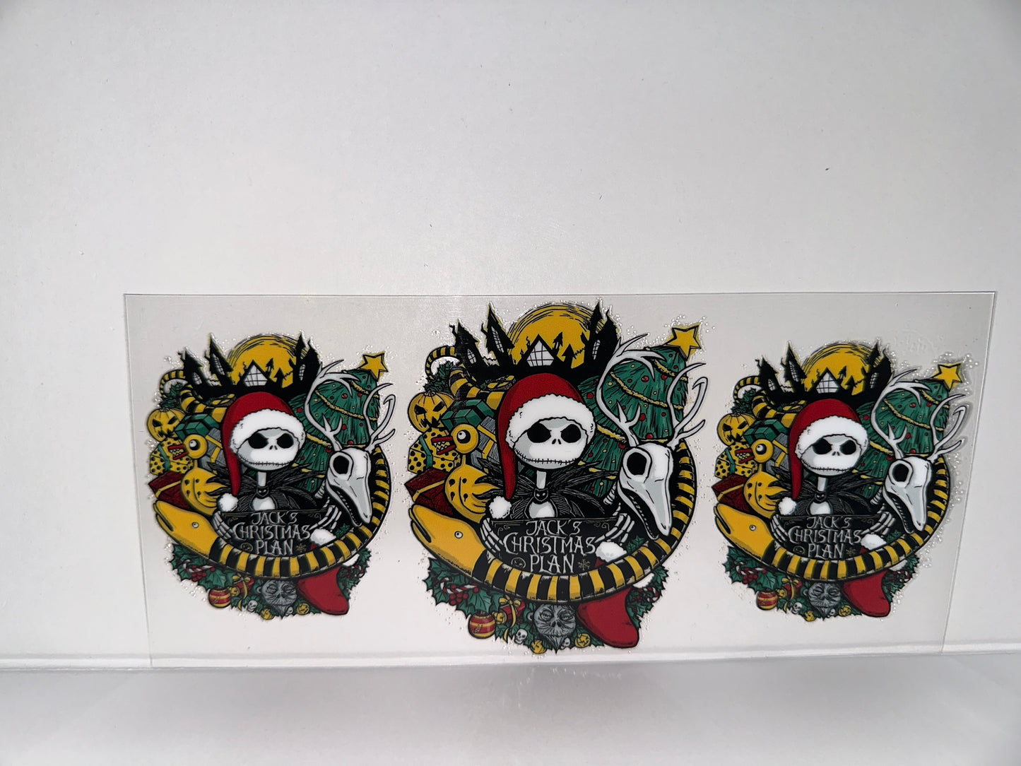 G1076 Christmas jack the skeletons Christmas plan