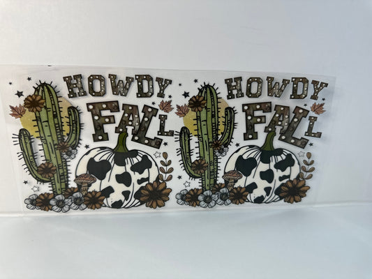 G122 howdy fall western Halloween fall theme