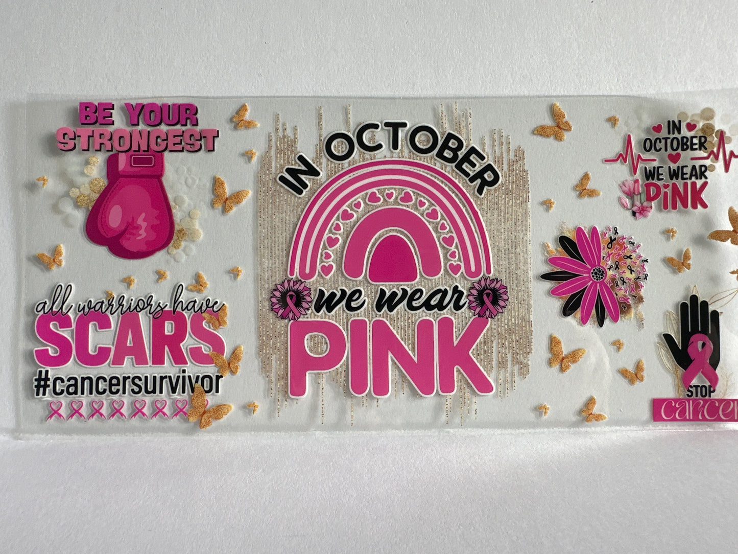 G1316 cancer awareness in October we wear pink