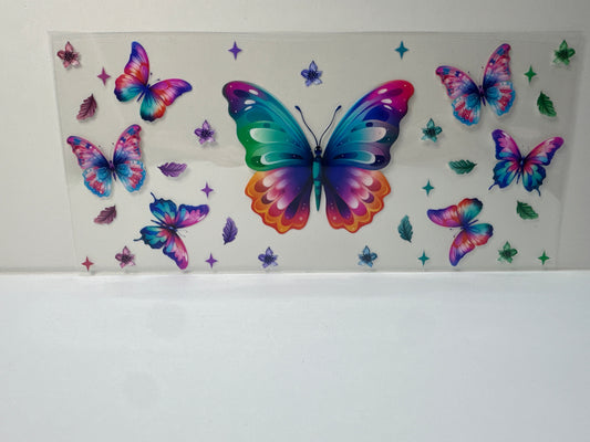 G394 colorful butterfly