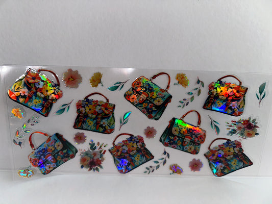H2332 Metallic  Purse