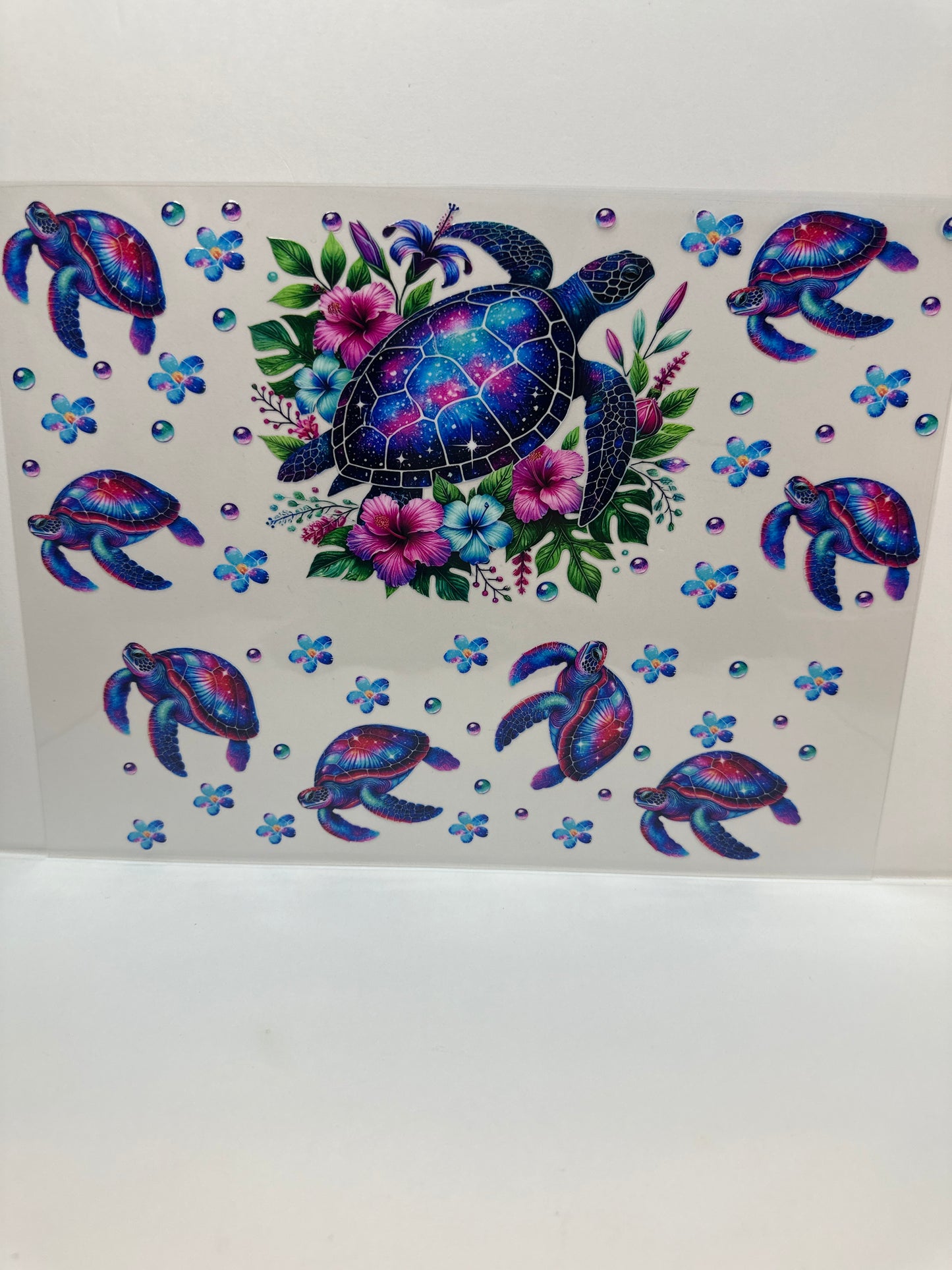 F779 sea turtle 40 ounce cup wrap