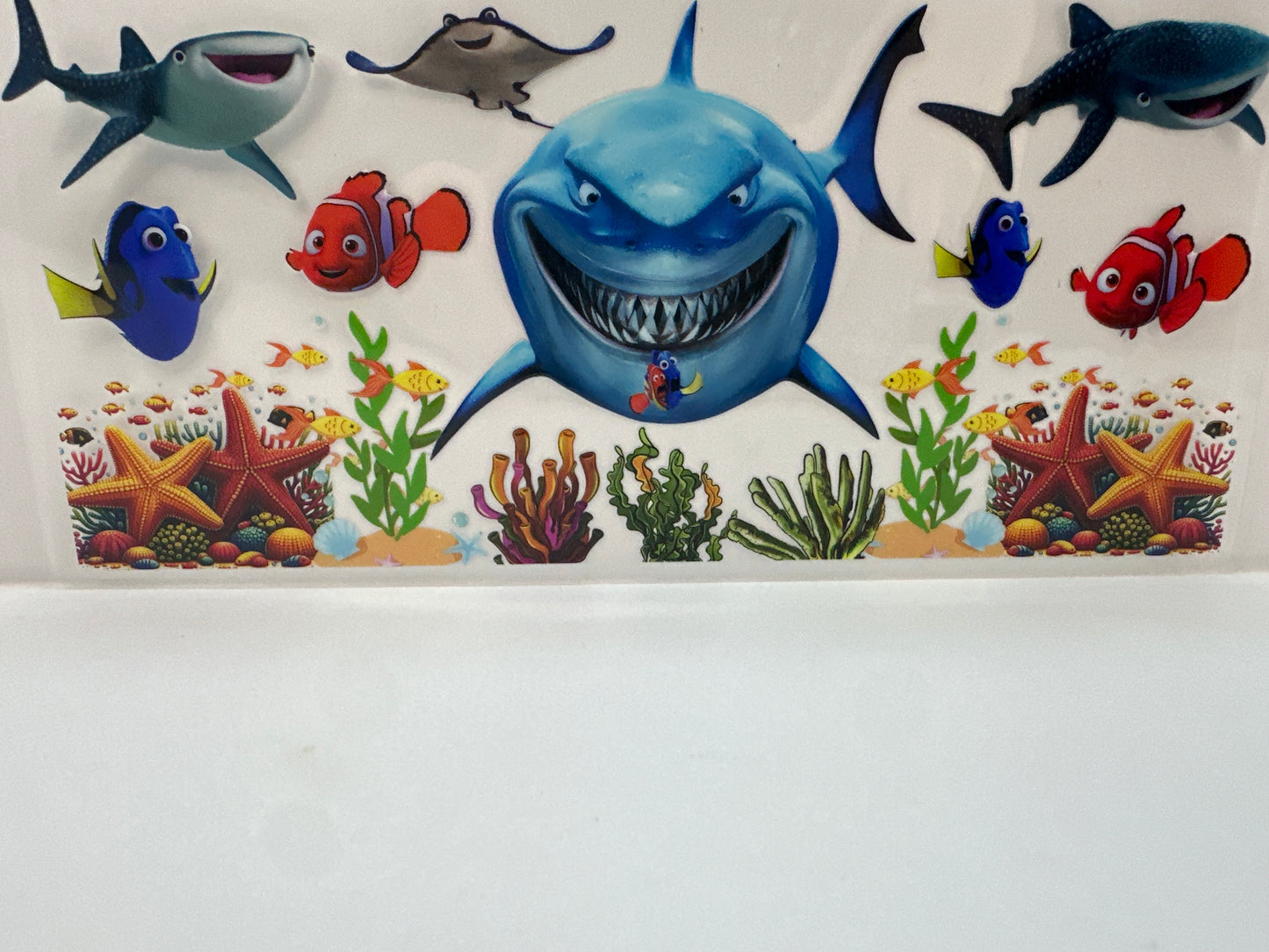 F962 finding Nemo with sharks