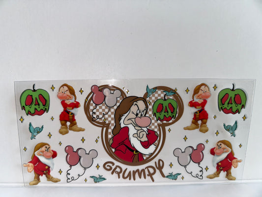G1009 Halloween Disney seven dwarfs grumpy