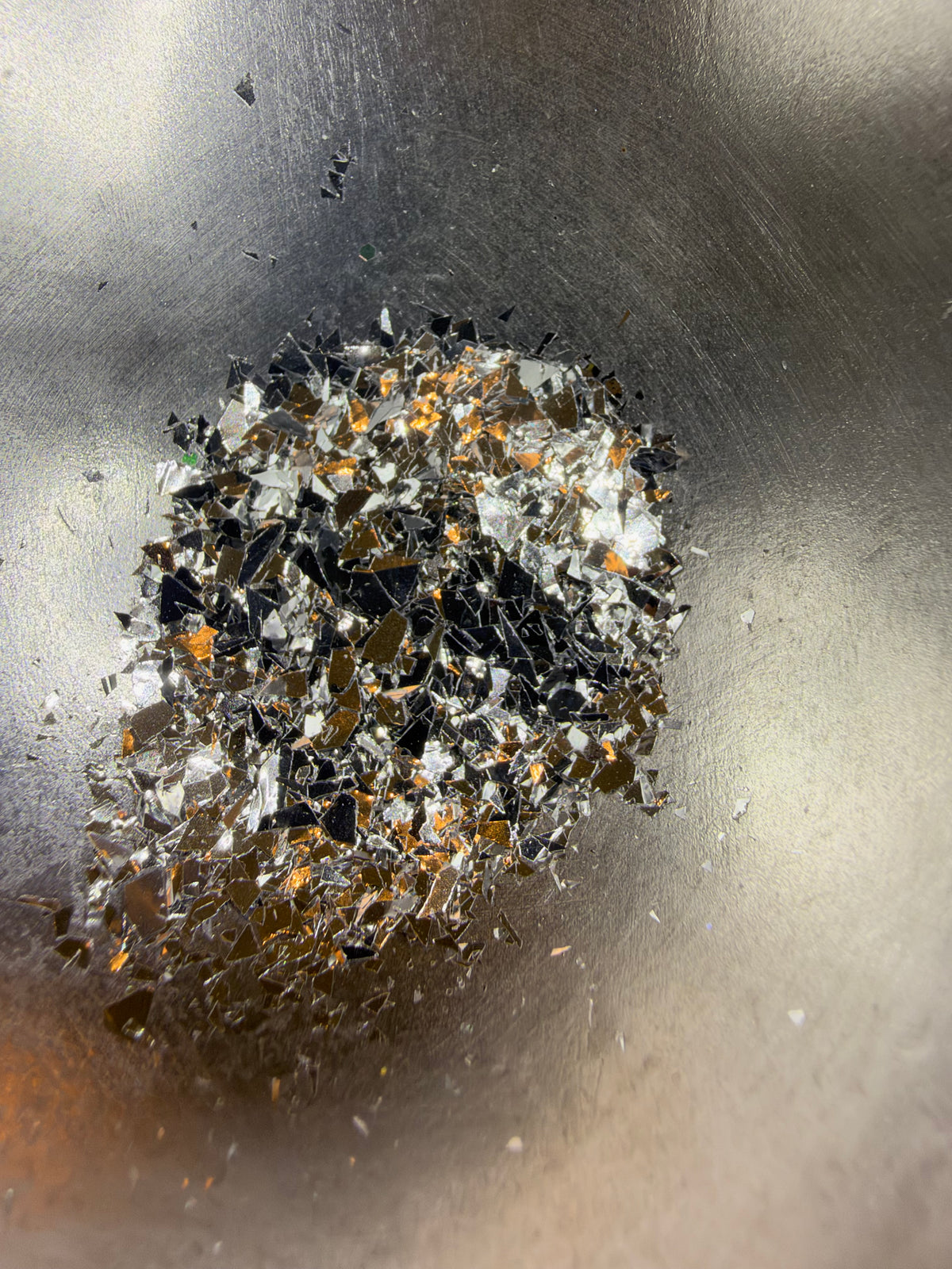 Broken Dreams Shattered Glass Glitter