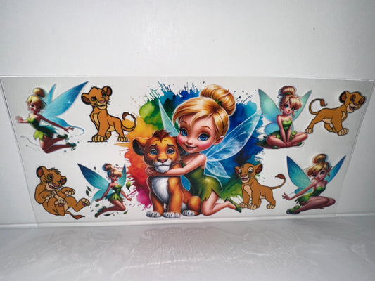 G1219 Disney tinker bell with Simba