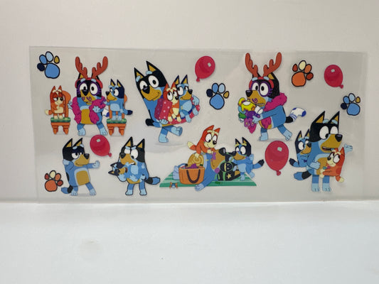 F830 Bluey with balloons