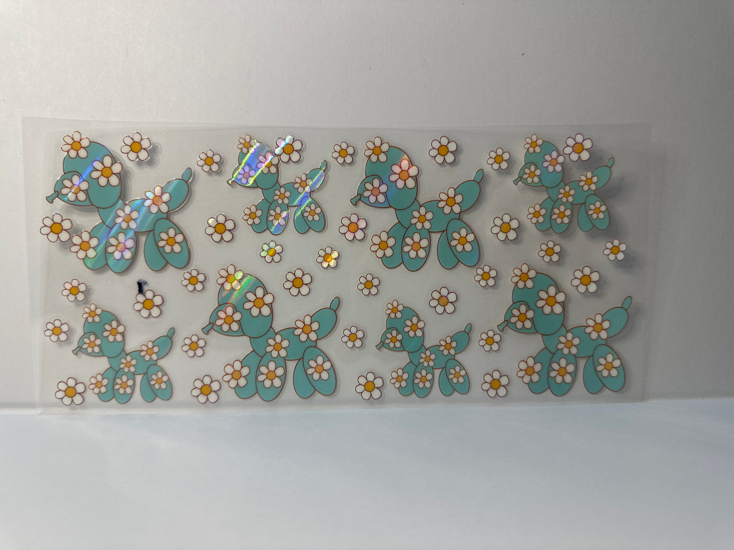 F 102 balloon dog holographic