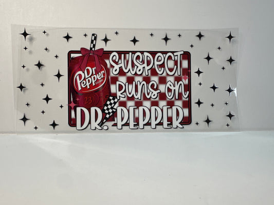 G7 Dr Pepper suspect runs on Dr Pepper soda