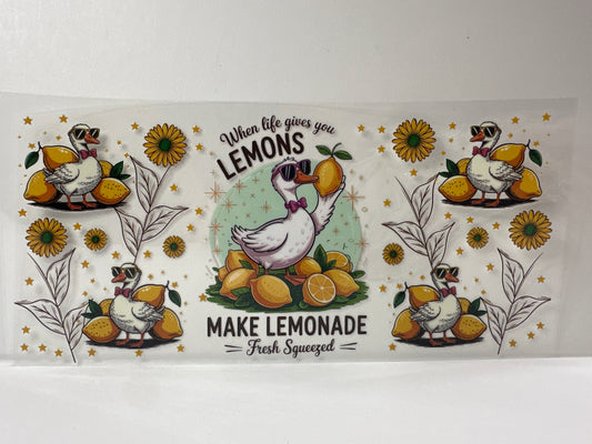 G605 when life gives you lemons, make lemonade for squeezed inspirational