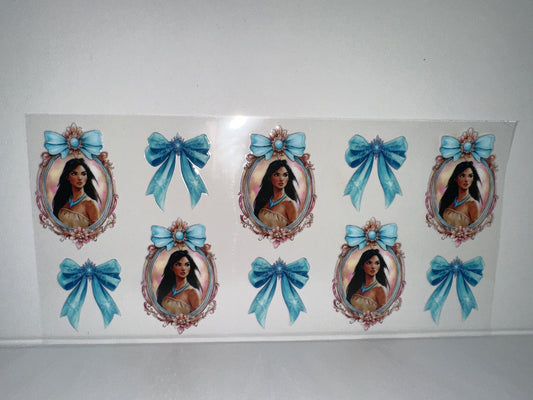 G1203 Disney Pocahontas with bows