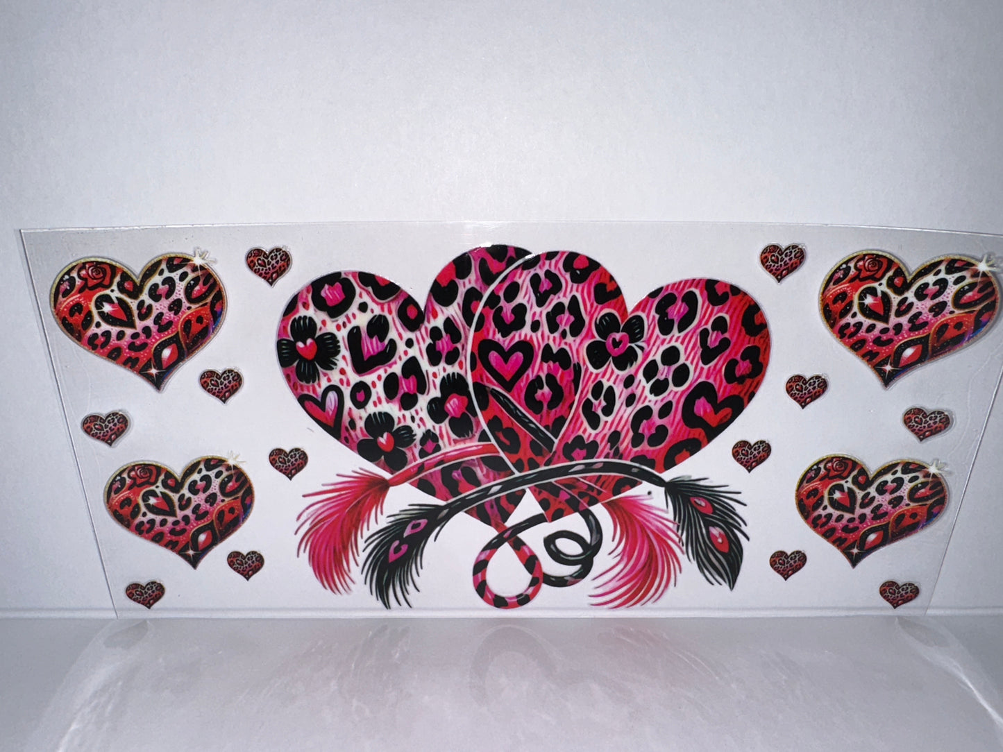 H1596 Animal Print Heart