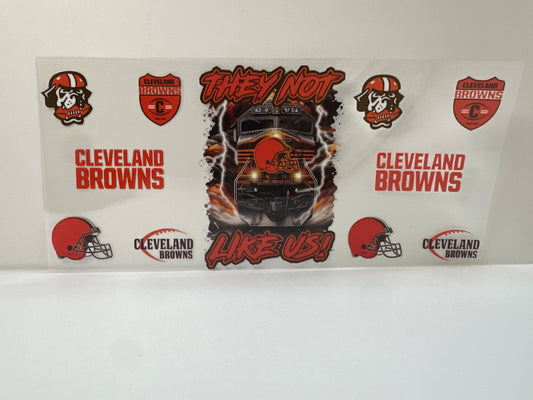 F511 NFL football Cleveland Browns they not like us