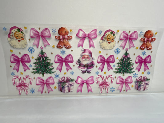 G243 pink Christmas theme