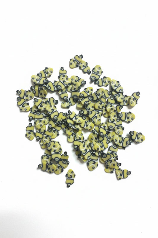 Yellow Nemo/Clown Fish Clay– Shaped Glitter 8g | Luxy Customs