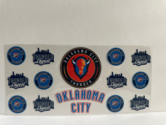 G897 basketball NBA Oklahoma Thunder