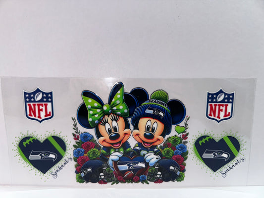 H2543 NFL Mickey Seahawks